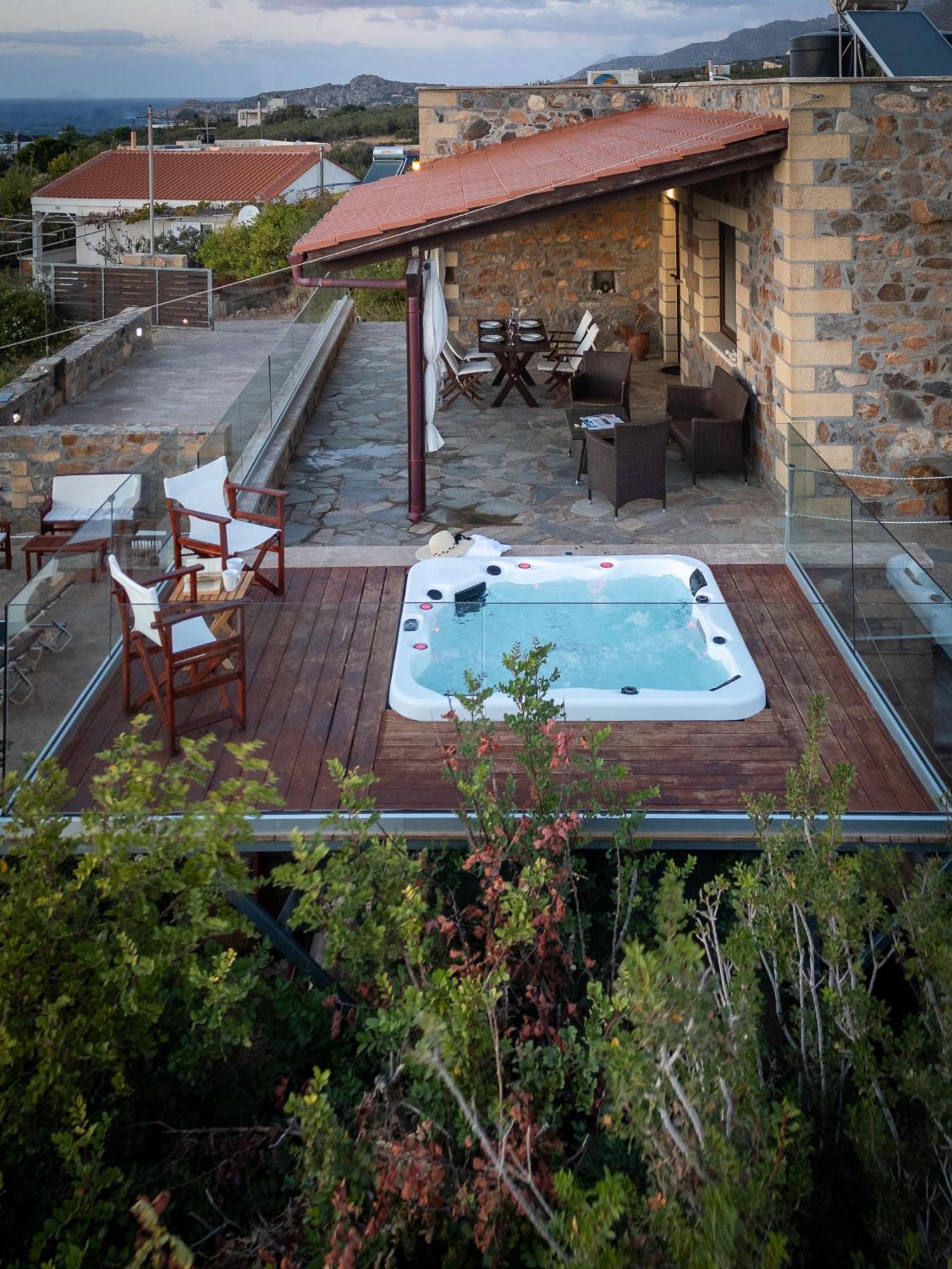 Blue Pearl Villa AmigdhalokeFálion エクステリア 写真